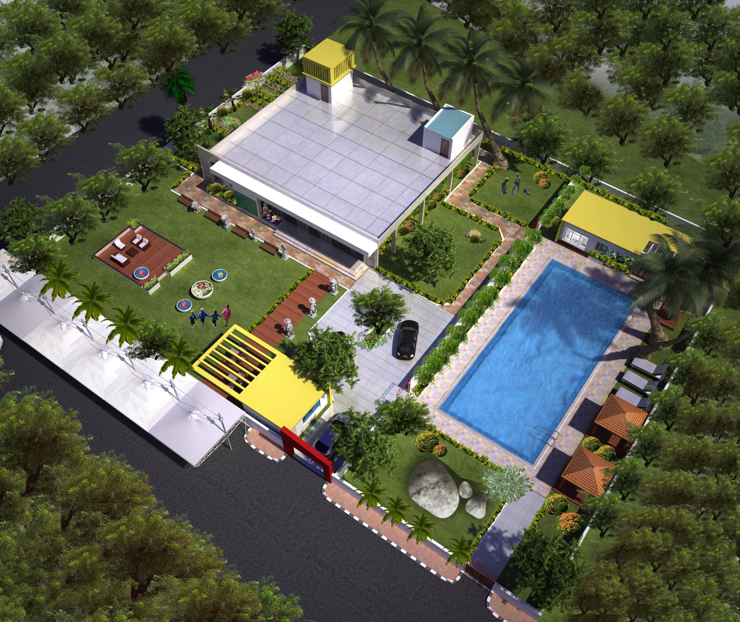 Bird's Eye Layout